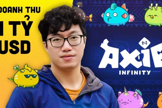 Axie Infinity tạo ra 488 triệu USD doanh thu trong vòng 90 ngày, giá đồng AXS tăng vọt giúp nhóm sáng lập Sky Mavis của Nguyễn Thành Trung sở hữu gần 1 tỷ USD