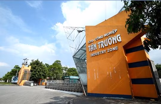 Khu công nghiệp Tân Trường do Hạ tầng Nam Quang làm chủ đầu tư