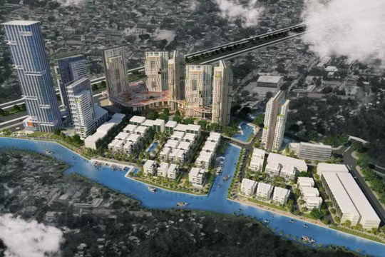 Phối cảnh dự án Investco Green City