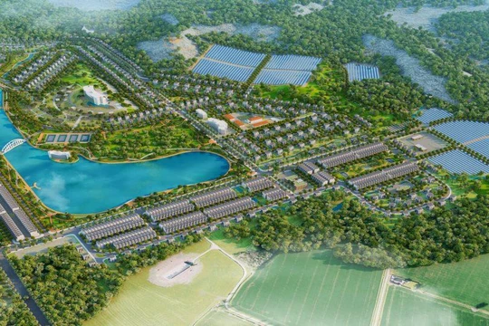 Phối cảnh dự án Khu đô thị du lịch năng lượng xanh tại Phú Yên của R&H Group
