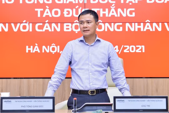 Tân Chủ tịch kiêm Tổng Giám đốc Viettel Tào Đức Thắng (Ảnh: Viettel)