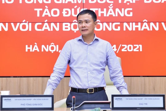 Tân Chủ tịch kiêm Tổng Giám đốc Viettel Tào Đức Thắng (Ảnh: Viettel)