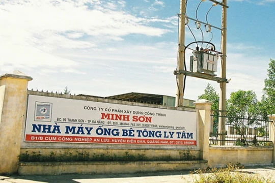 Minh Sơn và hai thành viên Đất Xanh muốn làm khu dân cư 46ha ở Quảng Nam