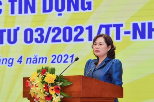 Thống đốc NHNN: Dư nợ tín dụng/GDP trên 140%, tăng vốn cho ngân hàng quốc doanh là vấn đề lớn (Ảnh: SBV)