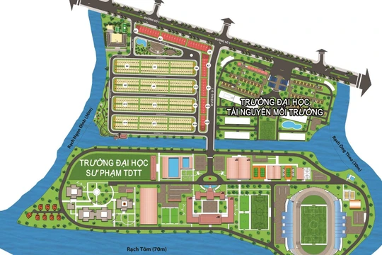 Phối cảnh dự án Nhơn Đức do Vạn Phát Hưng làm chủ đầu tư