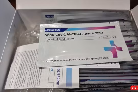 Một loại kit test nhanh Covid-19 được chào mời với giá chỉ 75 cents/kit 