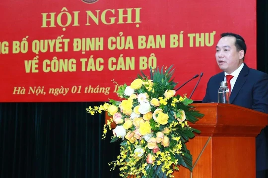 Tân Phó Bí thư Đảng ủy Khối Doanh nghiệp Trung ương Hồ Xuân Trường