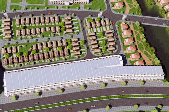Phối cảnh dự án Khu dân cư tại xã Phước Thiền (Đồng Nai)