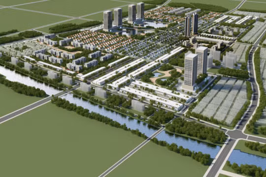 Khu đô thị mới Kiến Giang do CTCP Xây dựng thương mại và dịch vụ Phú Đức làm chủ đầu tư
