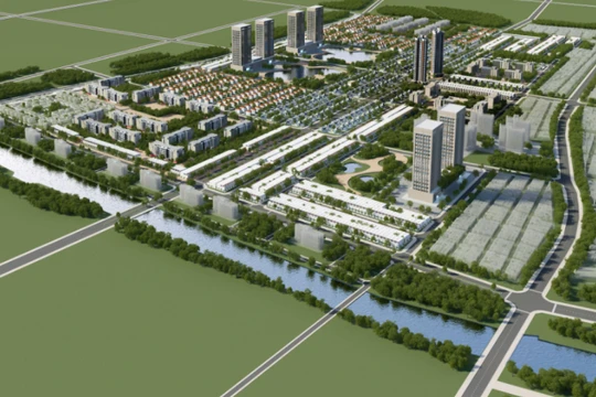 Khu đô thị mới Kiến Giang do CTCP Xây dựng thương mại và dịch vụ Phú Đức làm chủ đầu tư
