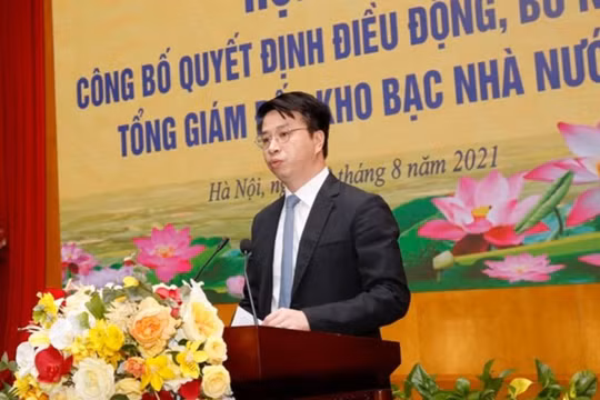 Ông Trần Quân - Tân Tổng Giám đốc Kho bạc Nhà nước (Ảnh: KBNN)