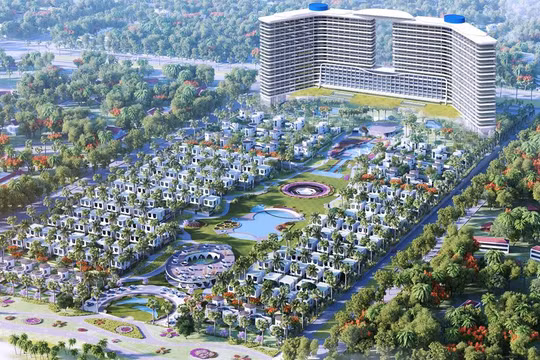 Phối cảnh dự án Prime – Prime Resort and Hotels do Công ty TNHH Đầu tư Cam Lâm làm chủ đầu tư