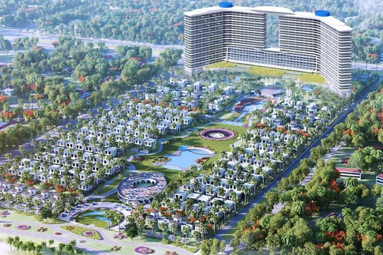 Phối cảnh dự án Prime – Prime Resort and Hotels do Công ty TNHH Đầu tư Cam Lâm làm chủ đầu tư