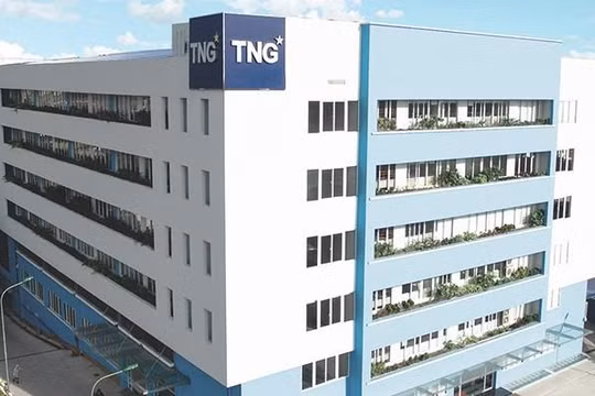 Doanh thu các tháng giai đoạn từ T1/2020 - T9/2021 của CTCP Đầu tư và Thương mại TNG 