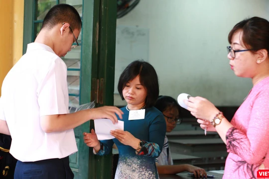 Thí sinh dự thi tuyển sinh vào lớp 10