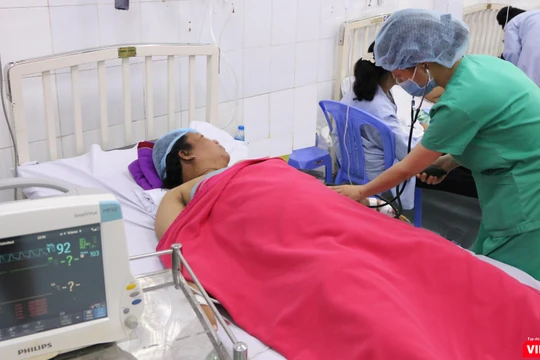 Sức khỏe của sản phụ N. đang dần hồi phục