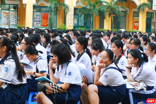 Thí sinh dự thi tuyển sinh