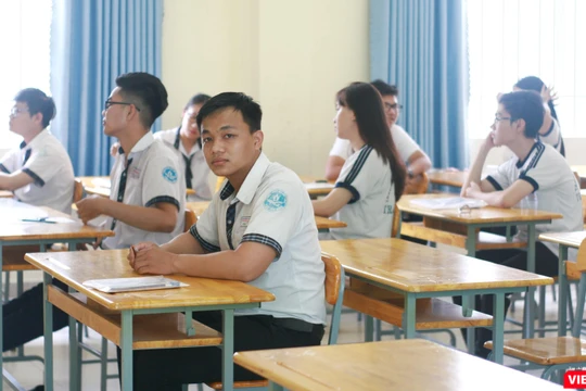 Thí sinh dự thi THPT quốc gia 2019