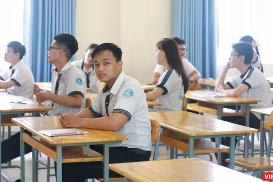 Thí sinh dự thi THPT quốc gia 2019