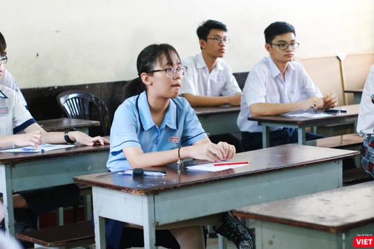 Công tác coi thi được thực hiện nghiêm túc 