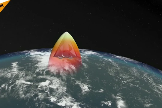 Tên lửa Avangard của Nga bay với tốc độ Mach 20