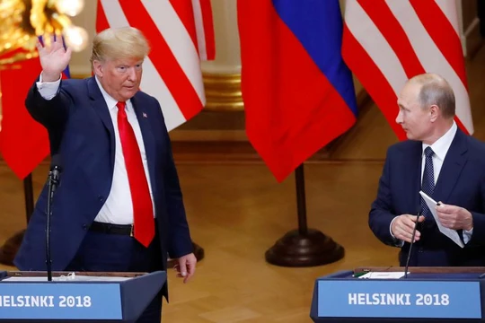 Hai ông Putin và Trump tại Helsinki