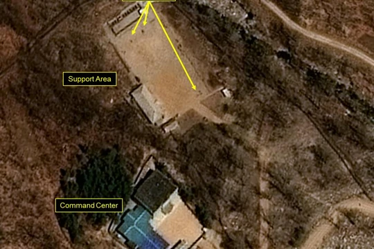 Bãi thử hạt nhân Punggye-ri của Triều Tiên