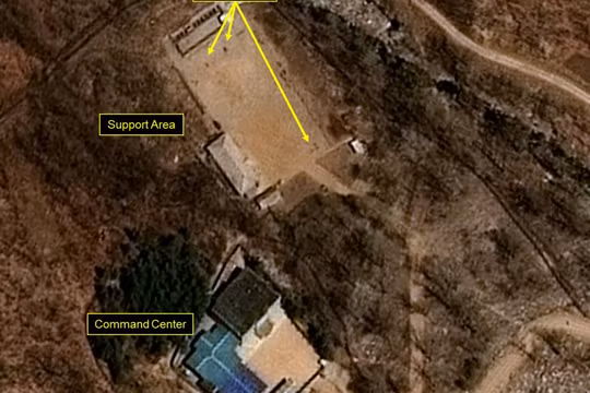 Bãi thử hạt nhân Punggye-ri của Triều Tiên