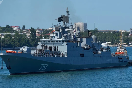 Khu trục hạm Đô đốc Essen mang tên lửa Kalibr đã lên đường tới Syria