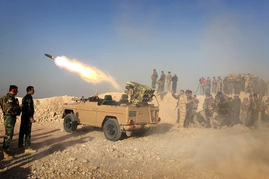 Quân đội Iraq đang tấn công tái chiếm Mosul từ tay IS