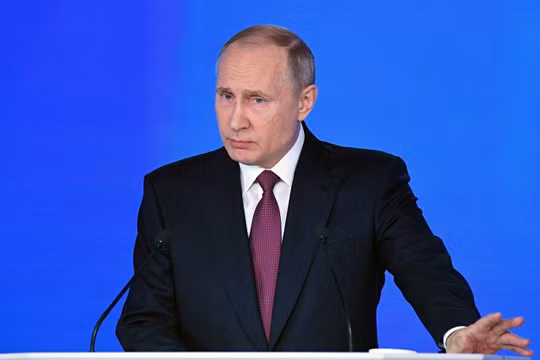 Ông Putin ngày 1/3/2018