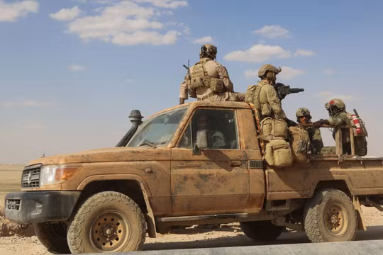 Lính Mỹ hiện diện tại chiến trường Syria