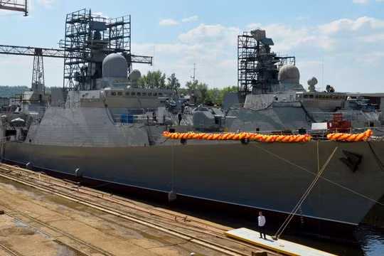 Cặp tàu Gepard thứ hai Nga đang đóng cho hải quân Việt Nam