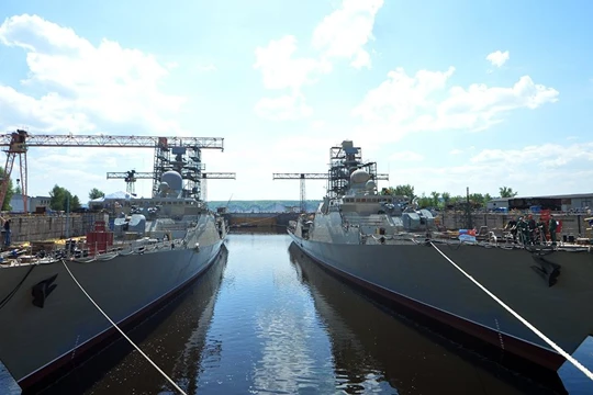 Nga đang hoàn tất việc đóng cặp chiến hạm thứ hai cho Hải quân Việt Nam