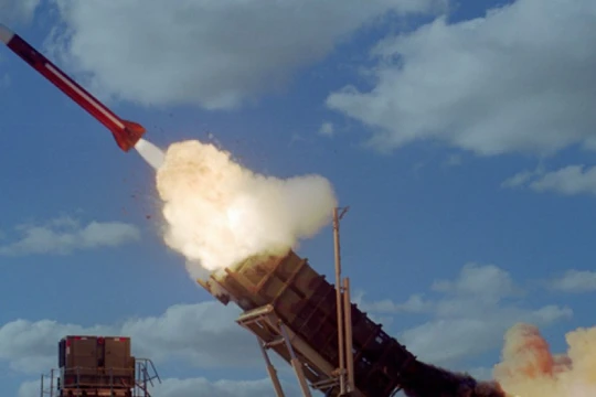 Tên lửa Patriot Israel khai hỏa