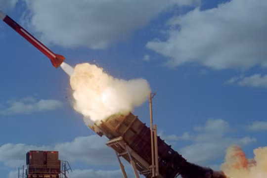 Tên lửa Patriot Israel khai hỏa