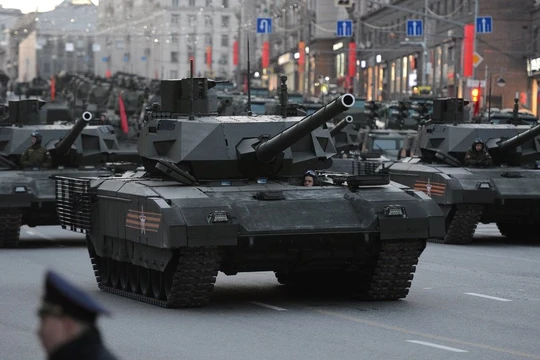 Siêu tăng Armata của Nga trong lễ duyệt binh kỷ niệm Ngày chiến thắng