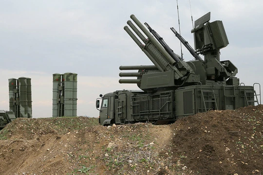 Tổ hợp pháo - tên lửa phòng không tầm gần Pantsir-S1 trên chiến trường Syria