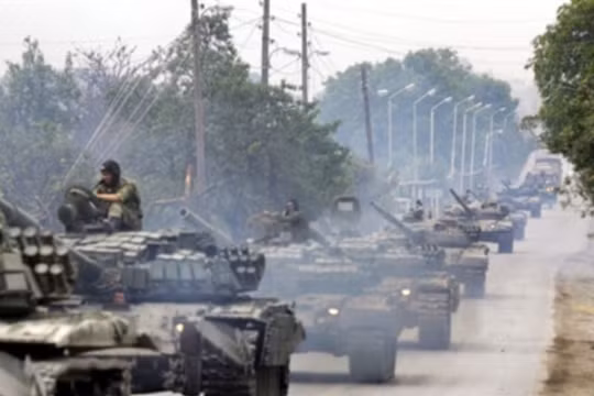 Xe tăng Nga trong cuộc chiến ngắn ngủi năm 2008 với Gruzia