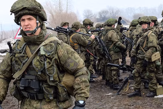 Binh sĩ Nga trong cuộc tập trận Zapad 2017