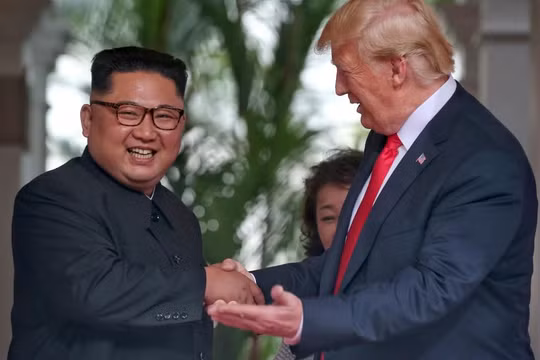 Cuộc gặp thượng đỉnh lịch sử Mỹ-Triều tại Singapore hôm 12/6