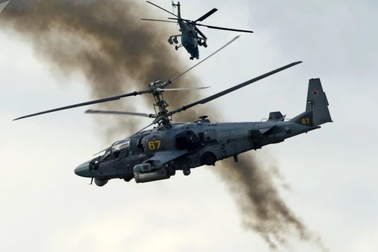 Trực thăng tấn công Ka-52 Nga