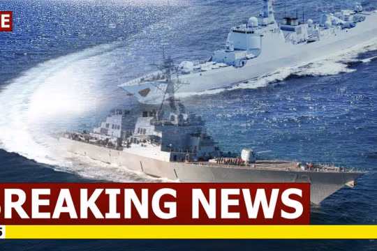 Khu trục hạm lớp Lữ Dương của Trung Quốc bị Mỹ tố áp sát nguy hiểm chiến hạm USS Decatur của Mỹ tuần tra thực thi tự do hàng hải ở Biển Đông mới đây