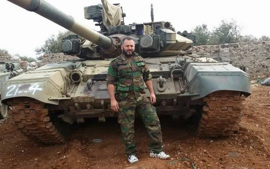 Xe tăng T-90 Nga trên chiến trường Syria