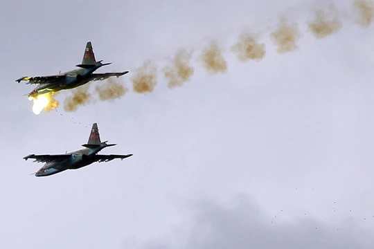 Chiến đấu cơ Nga tác chiến ở Syria