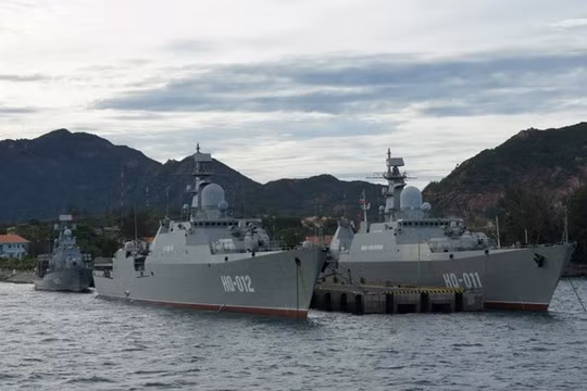 Cặp chiến hạm Gepard đầu tiên của hải quân Việt Nam