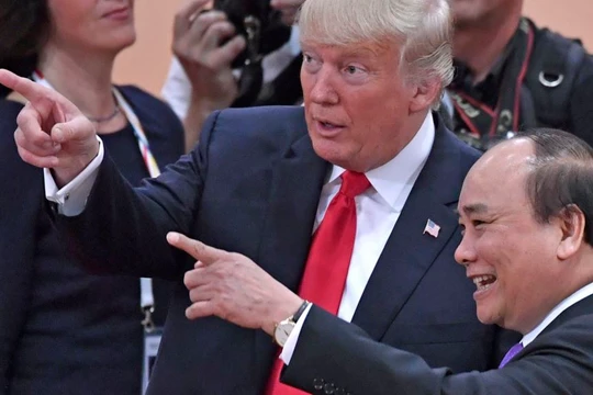 Thủ tướng Nguyễn Xuân Phúc và Tổng thống Mỹ Donald Trump