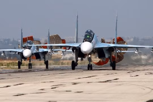Chiến đấu cơ Nga hoạt động tại chiến trường Syria