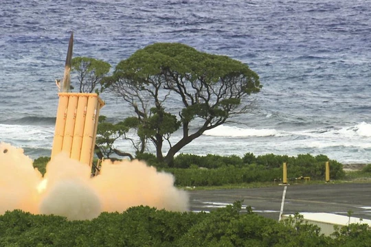 Hệ thống phòng thủ tên lửa THAAD của Mỹ khai hỏa