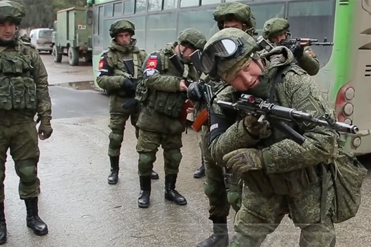 Binh sĩ Nga trên chiến trường Syria